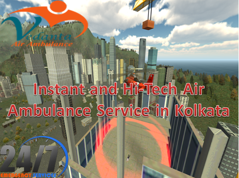 Instant and Hi-tech Air Ambulance sevice in Kolkata